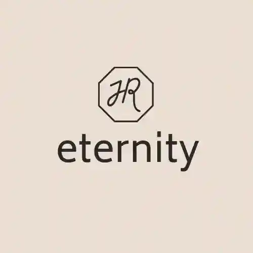 Hintergrundbild mit dem Wort "Ewigkeit" und christlichem Markensymbol, religiöse Inspiration.
